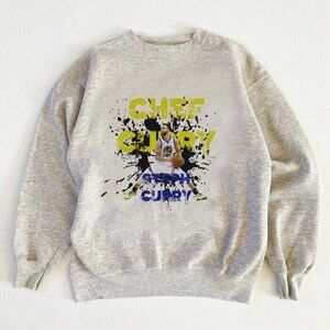 Golden State Warriors Steph Curry Retro Fan Sweatshirt